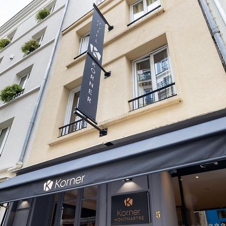 Korner Montmartre Hotel Paris Exterior foto