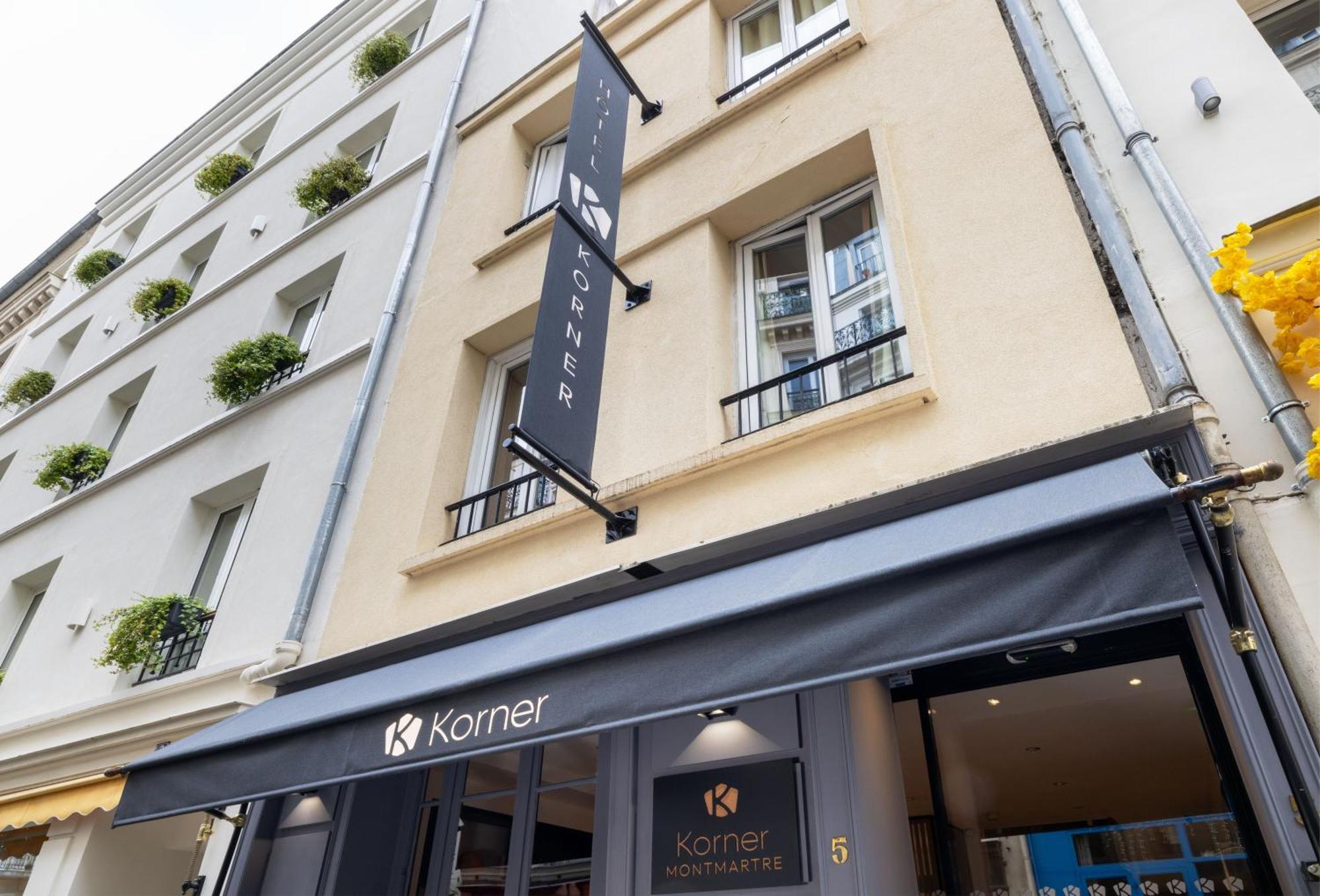 Korner Montmartre Hotel Paris Exterior foto